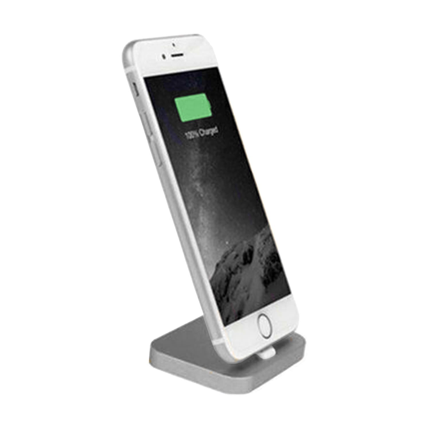 Aluminium Phone Dock Compatible With Eight-pin Devices | Gray