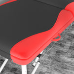 Portable Massage Table Beauty Therapy Couch Bed Spa | One Size | Red