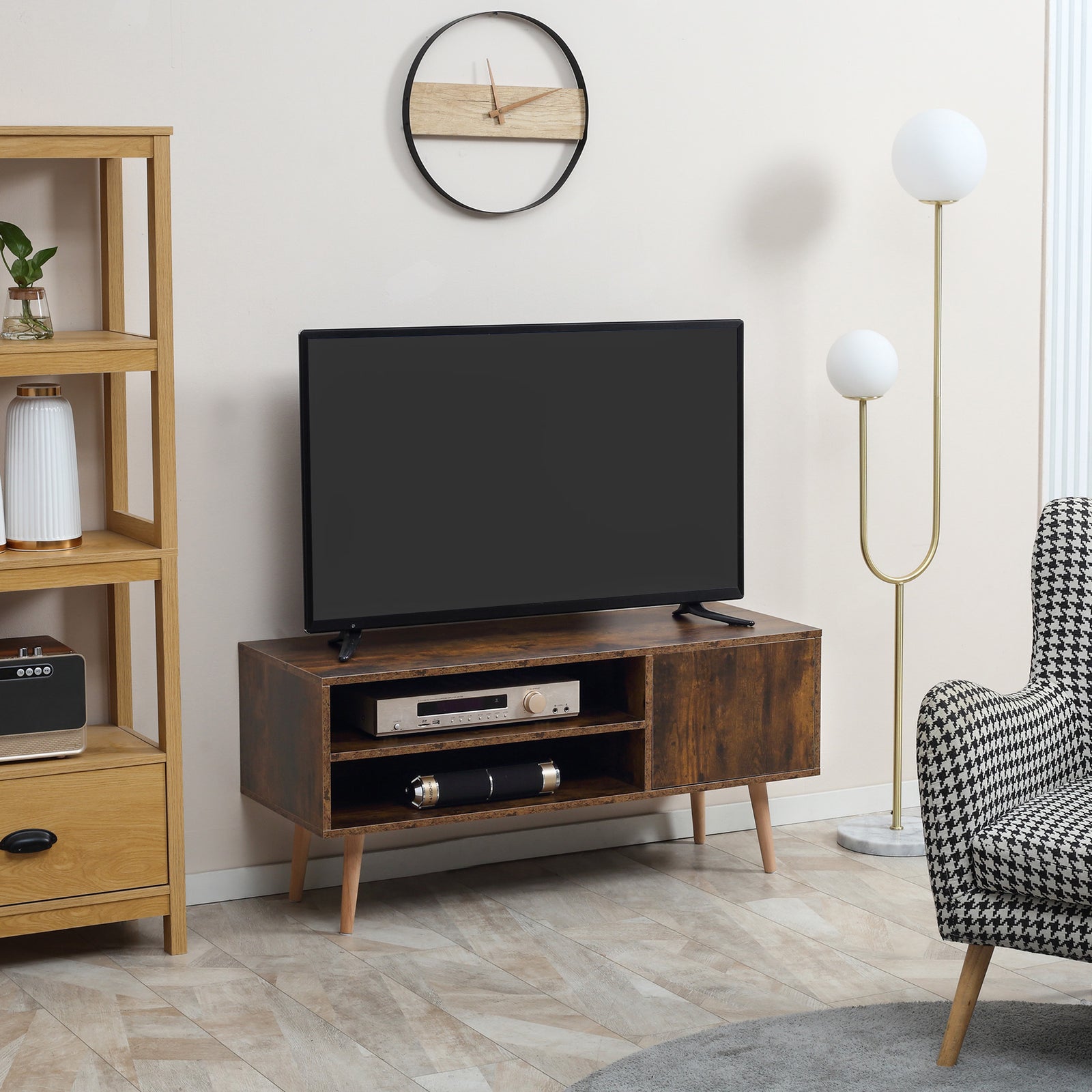 Tv Unit For Tvs Up To 55 Inches Brown