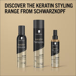 Keratin Mousse With 48h Extra Strong Hold For Hair Styling, 3x250ml