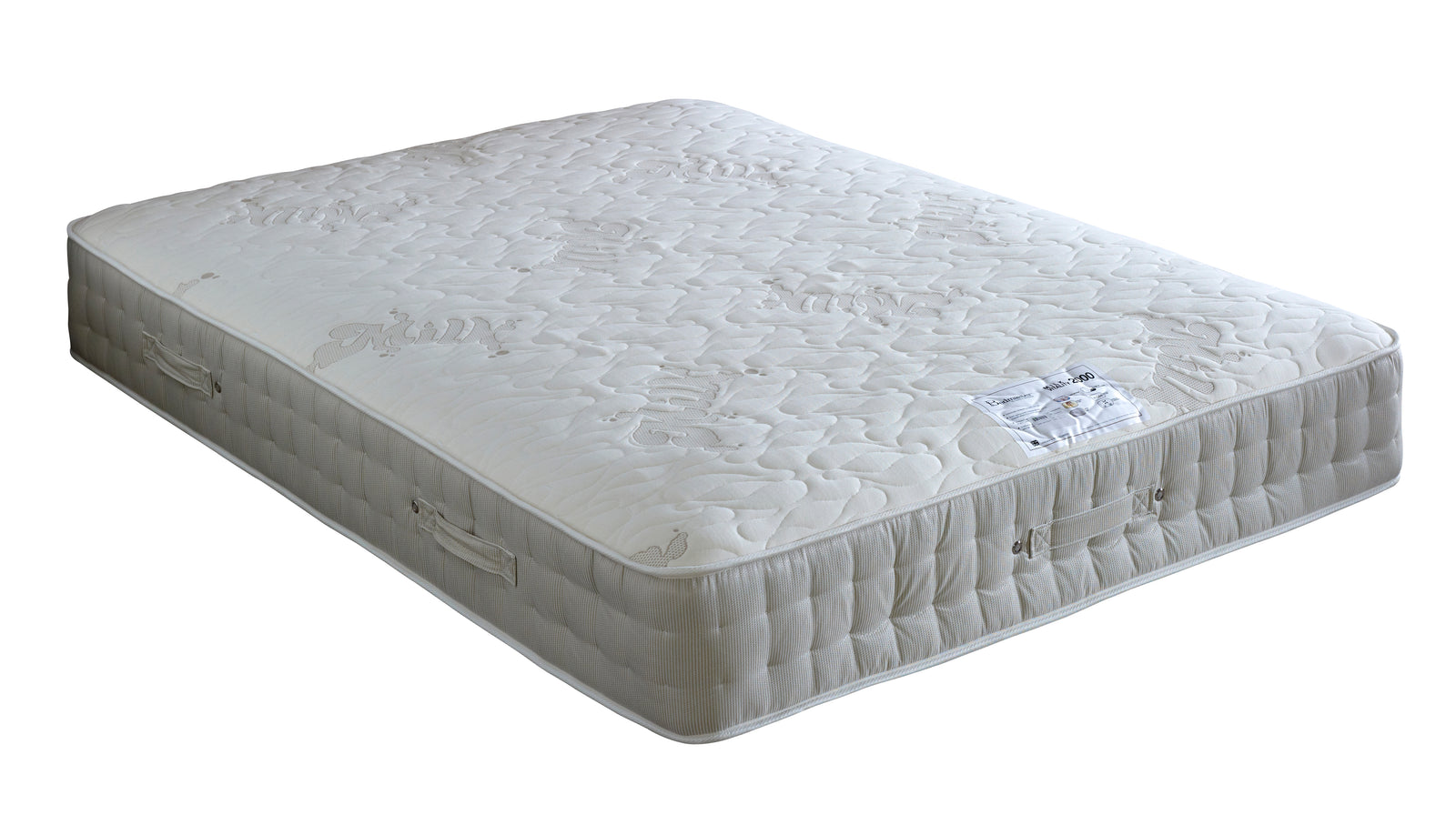 Milk Vitality 2000 Pocket Sprung Memory Foam Mattress | Single | Beige