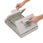 Collapsible Outdoor Camping Storage Box Folding Container | 45l | White