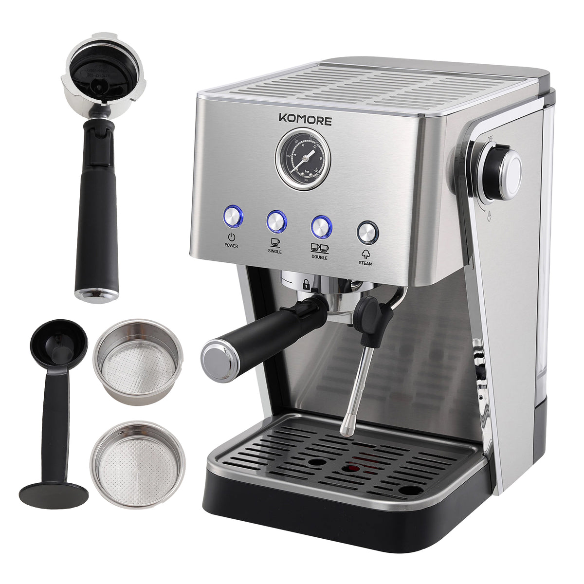 20 Bar Coffee Espresso Machine With Milk Frother