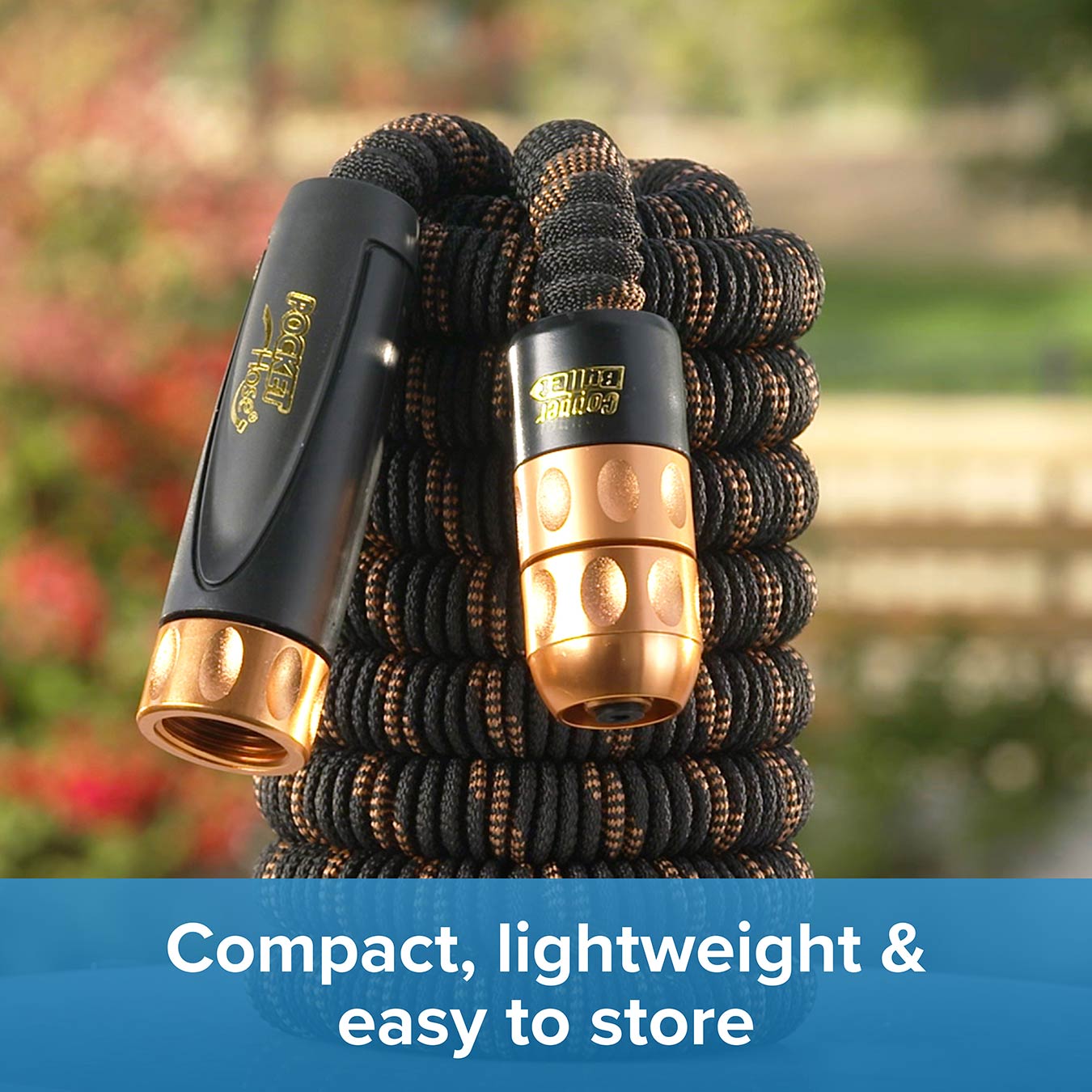Expanding Hosepipe | 50ft | Black