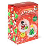 Bauble Craft Clay Kit - Snowman & Tree