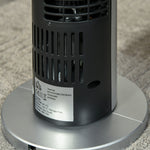 78.5cm Oscillation Tower Fan With Remote Control 40w | One Size | Silver