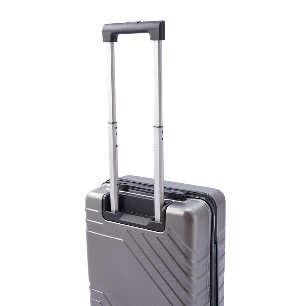 20"suitcase With Combination Lock | Dark Grey