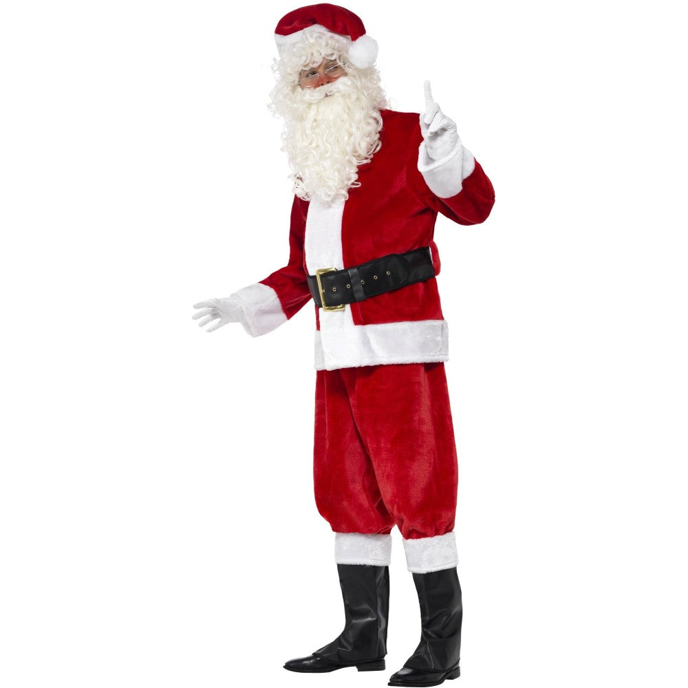 Deluxe Santa Costume & Hat
