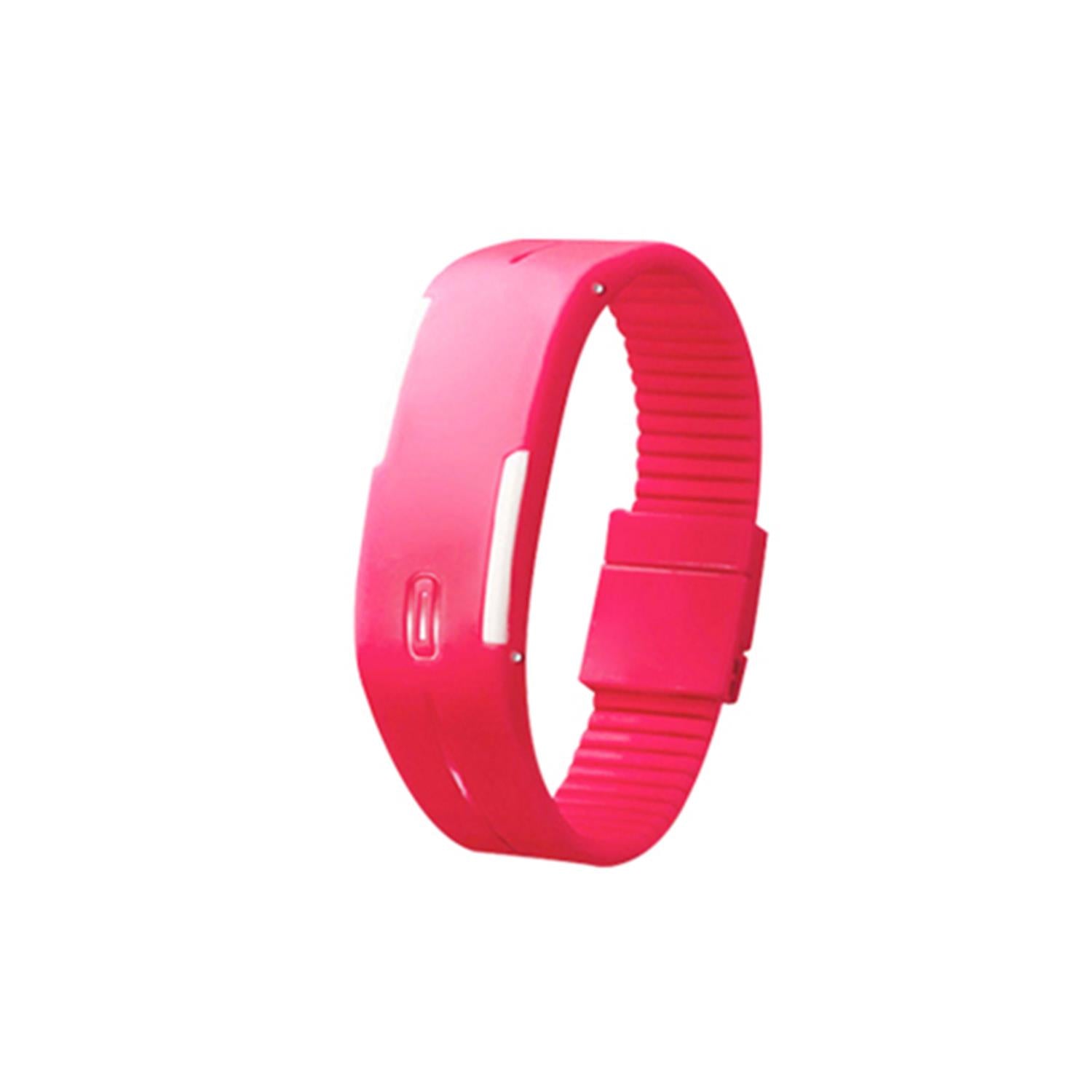 Kids Led Watch Hot Pink