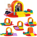AIYAPLAY Kids Soft Play Set, 10pcs Soft Play Equipment For Toddlers