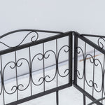 4pc Garden Fencing Panels Bed Border Animal Barrier