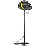 2.3-3m Basketball Hoop And Stand | Black