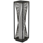 Outsunny Rattan Solar Floor Lamp, Auto On/off Led Garden Lights