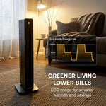 2-in-1 Baseboard And Tower Heater, 2.2kw