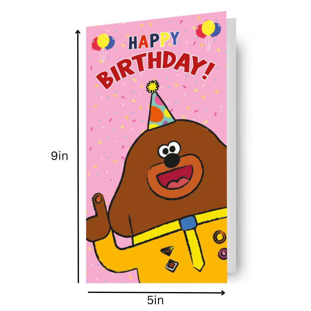 Hey Duggee Birthday Card Official Product
