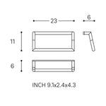 Towel Rack, Chrome, Micra Collection