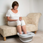 Foldaway Foot Spa, Heats To 40°c, Folds To 39x44x5cm