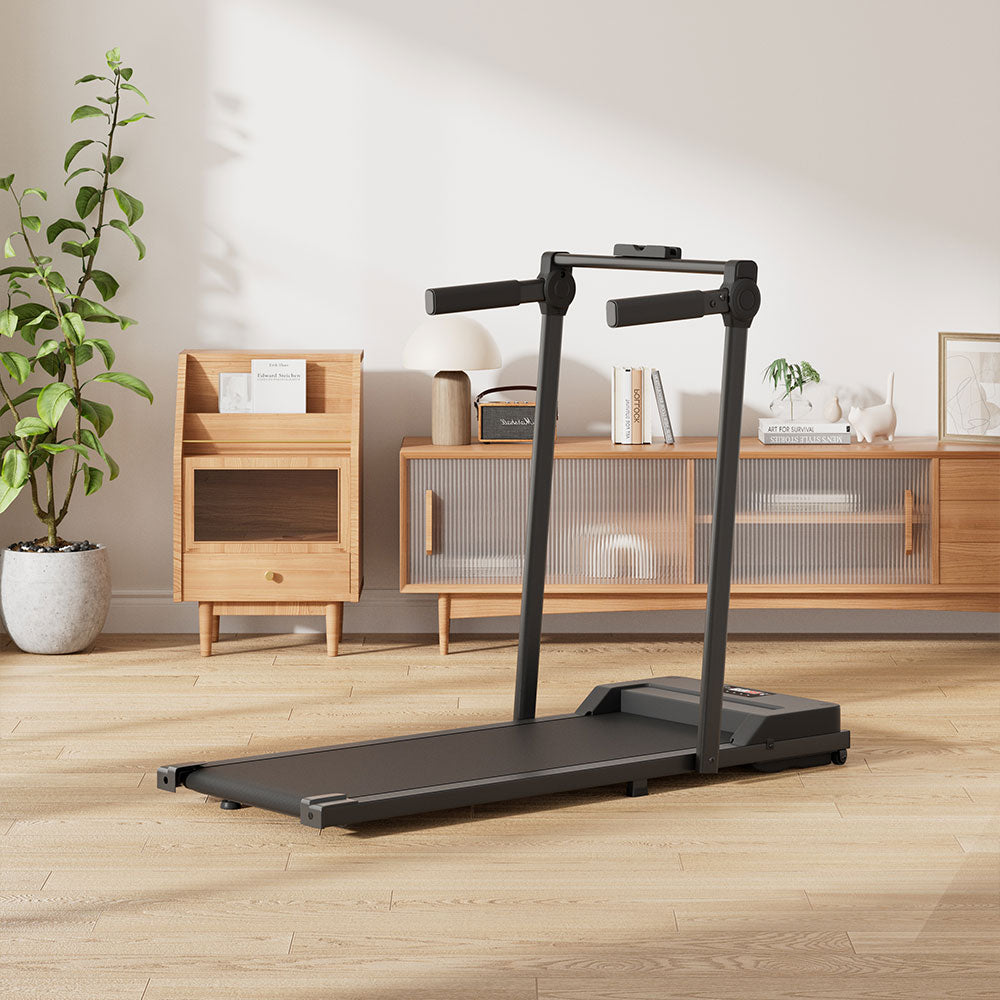 Treadmill With Side Handrails And Remote