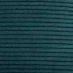 Theo Cord Bean Bag Pouffe Footstool | Teal
