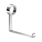 Chromed Stainless Steel Toilet Roll Holder For Grab Bar Rail | Chromed Stainless Steel