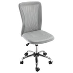 Armless Mesh Office Chair 5 Wheels