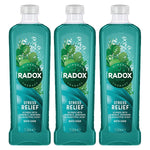 Mineral Therapy Bath Soak Stress Relief, Rosemary & Eucalyptus Scent 3pk, 1l | 3 | Green