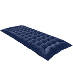 Outsunny Sleeping Mat, Foldable Camping Pad With Elastic Straps
