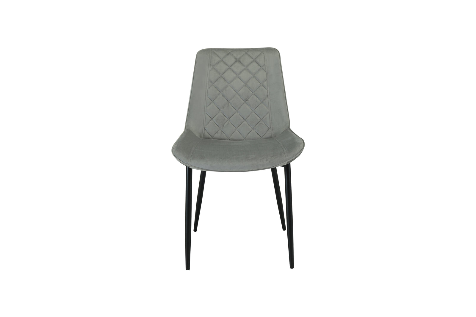 San Diego Marble Top Dining Table With Amelia Velvet Chairs | Grey