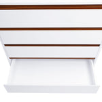 Modern 4-tier Storage Cabinet Chest, 60cm/80cm Wide Elegant Bedroom Organizer With Spacious Drawers | Large