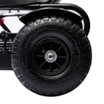 Pedal Go Kart W/inflatable Tyres, Handbrake | Black
