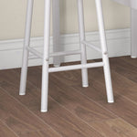 3 Piece Bar Set, Industrial Kitchen And Chair Set | Oak
