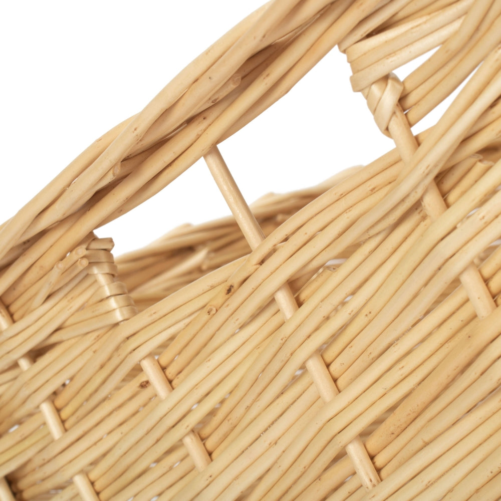 Wicker Kitchen Storage Basket | Large | Brown