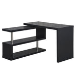 Corner 360-degree Rotating L-shaped Computer Desk Writing Table