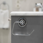 Wall Mounted Toilet Roll Holder For Bathroom Toilet Paper | Polished Chrome