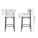 Set Of 2 Counter Height Bar Stools