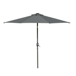 2.7m Patio Led Umbrella W/ Tilt/crank