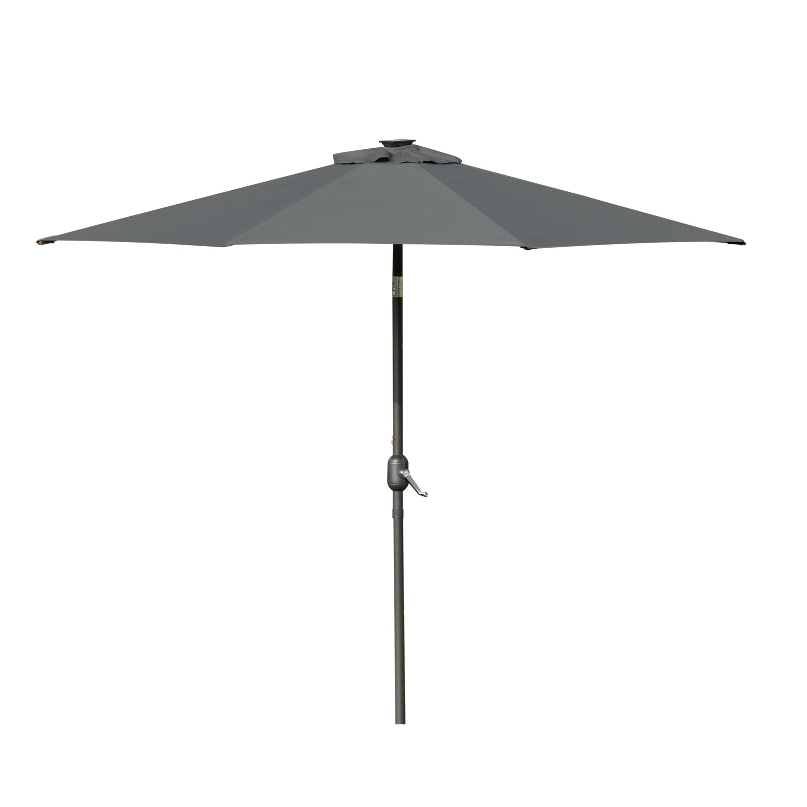 2.7m Patio Led Umbrella W/ Tilt/crank