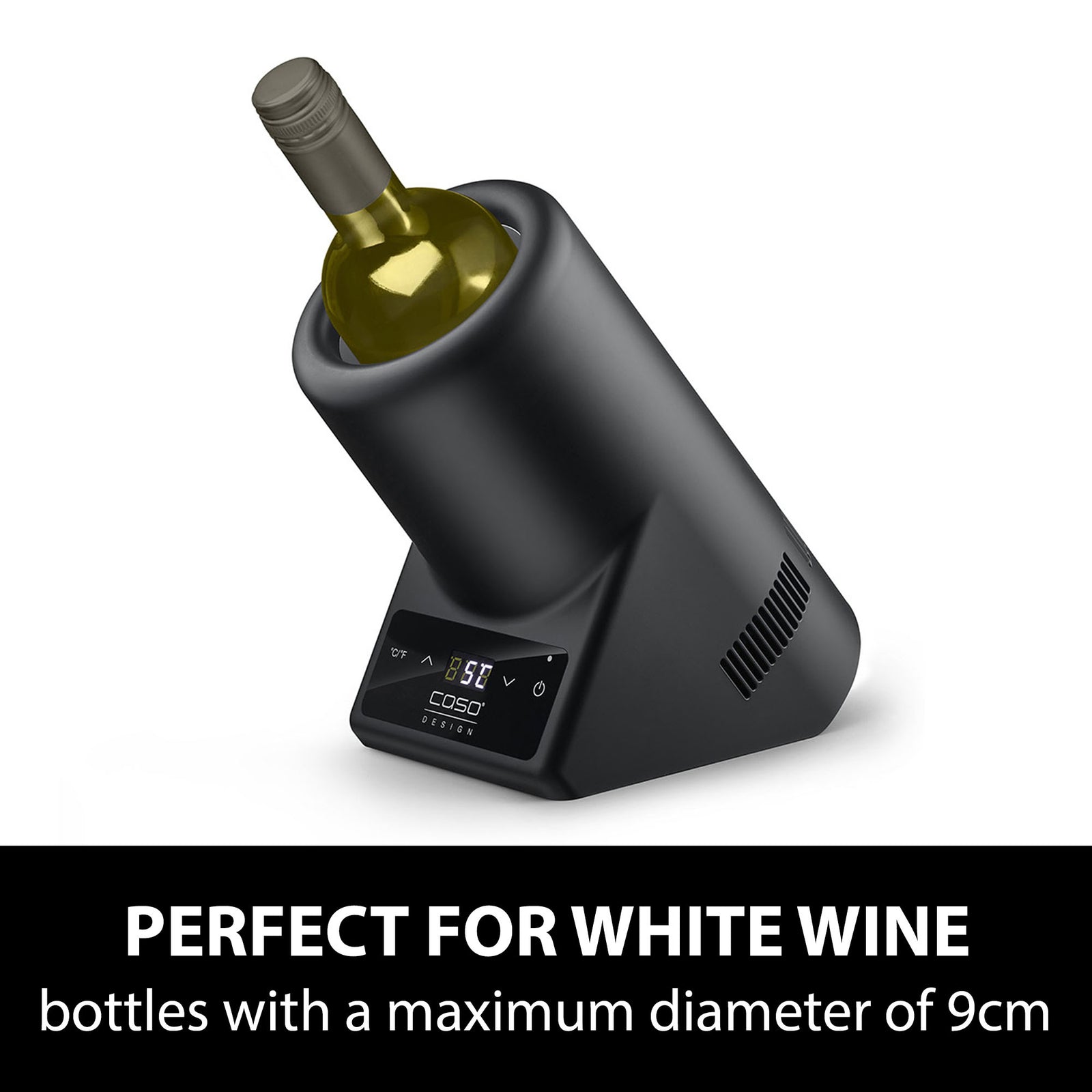Vinocase Tabletop Wine Cooler Black