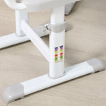 Kids Desk And Chair Set W/ Drawer, Pen Slot Hook | Gray