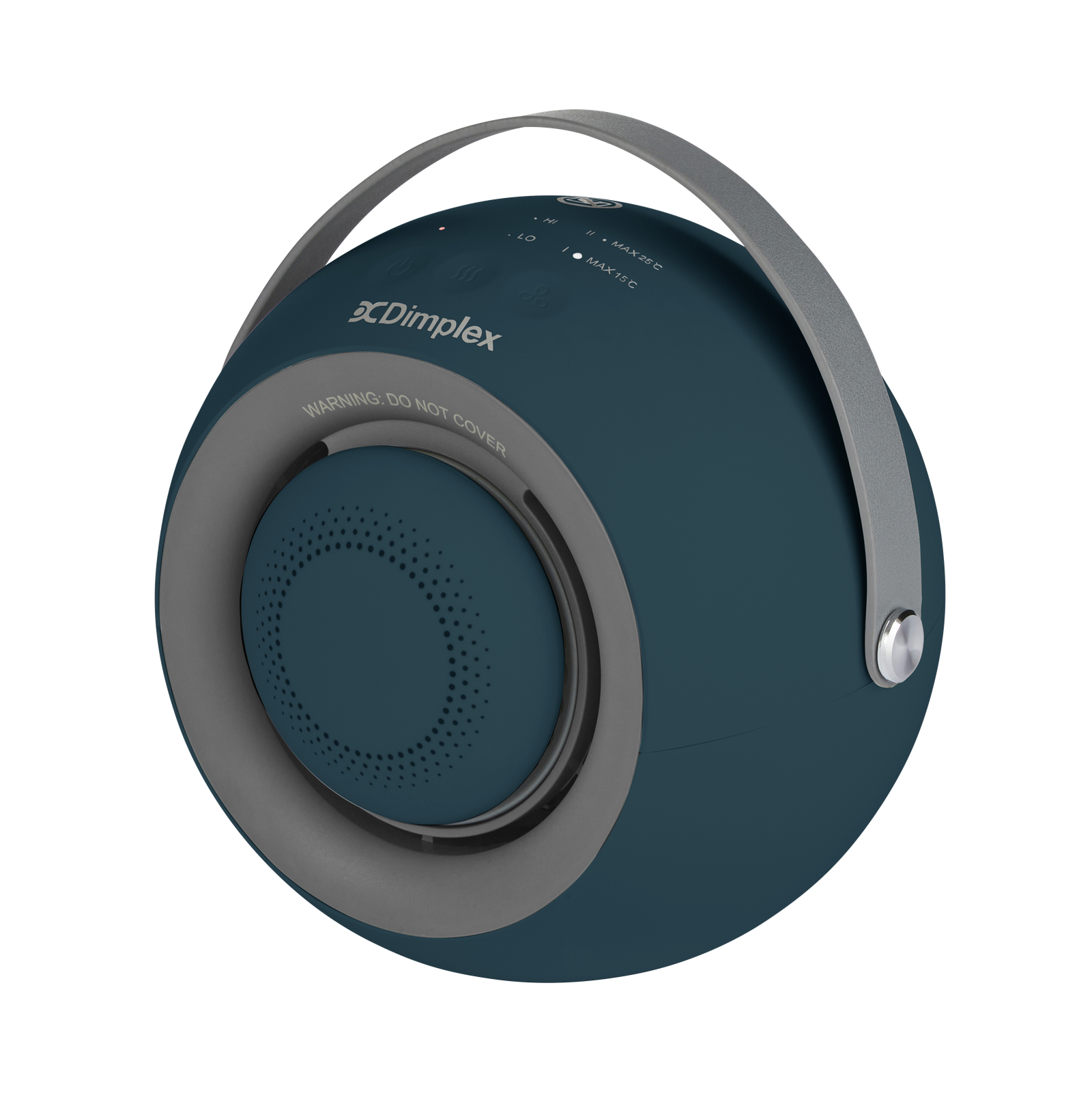Desk Friend Fan Heater, 390w | Blue
