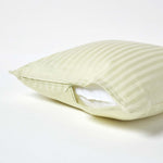 European Size Egyptian Cotton Pillowcase 330 Tc | 40cm x 40cm | Sage Green