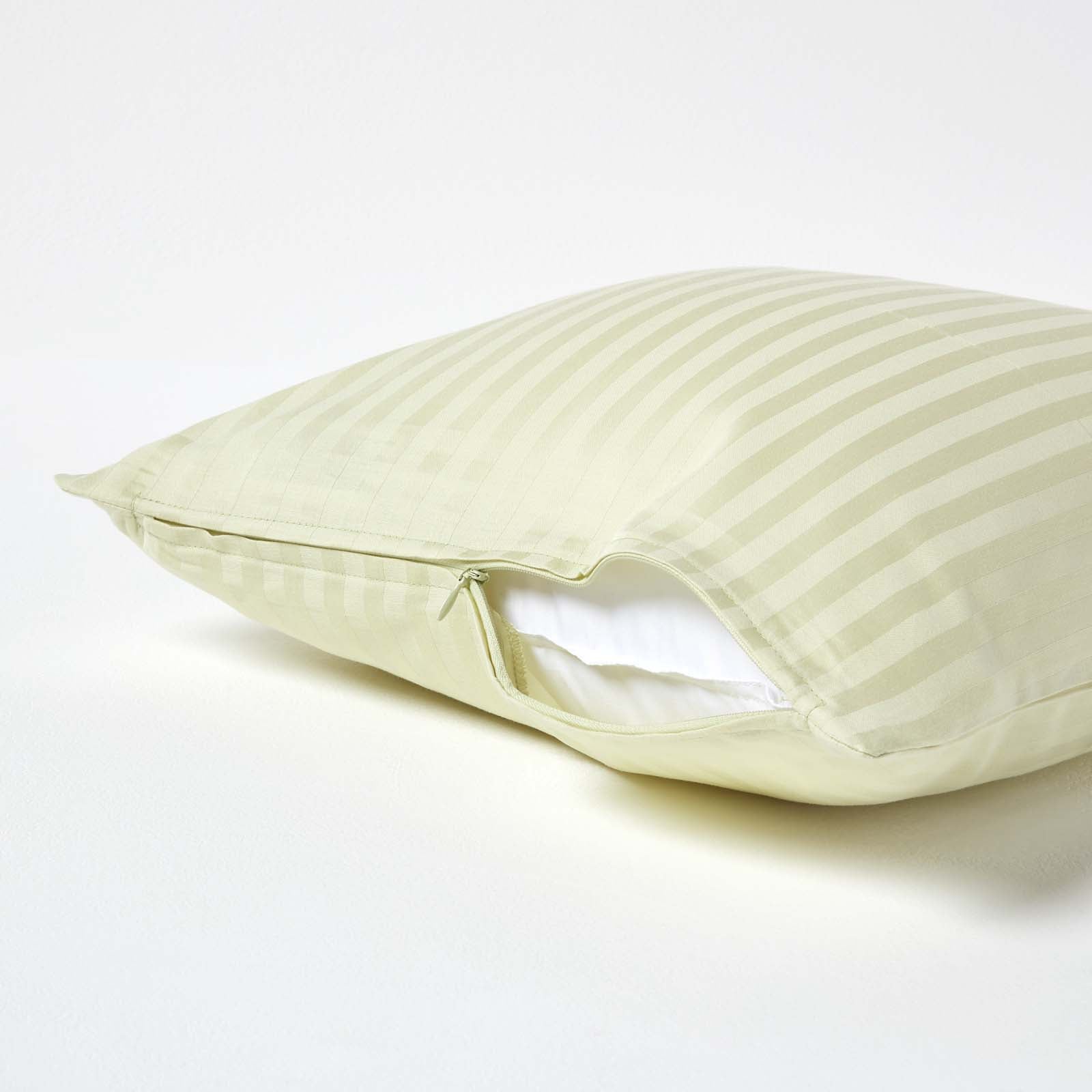 European Size Egyptian Cotton Pillowcase 330 Tc | 40cm x 40cm | Sage Green