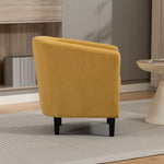 Beulah Fabric Accent Chair | Yellow