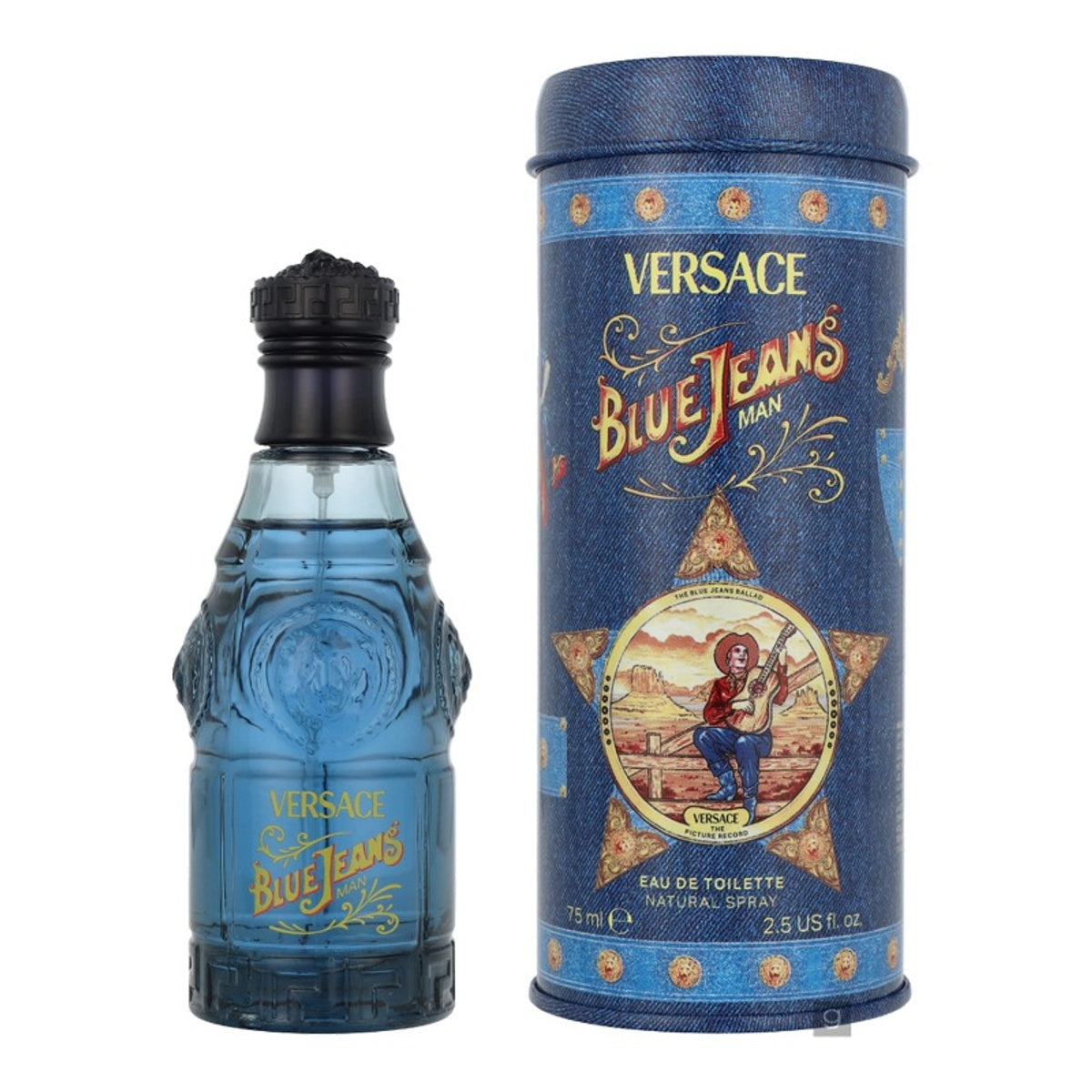 Versace Blue Jeans Man Eau De Toilette Spray 75ml
