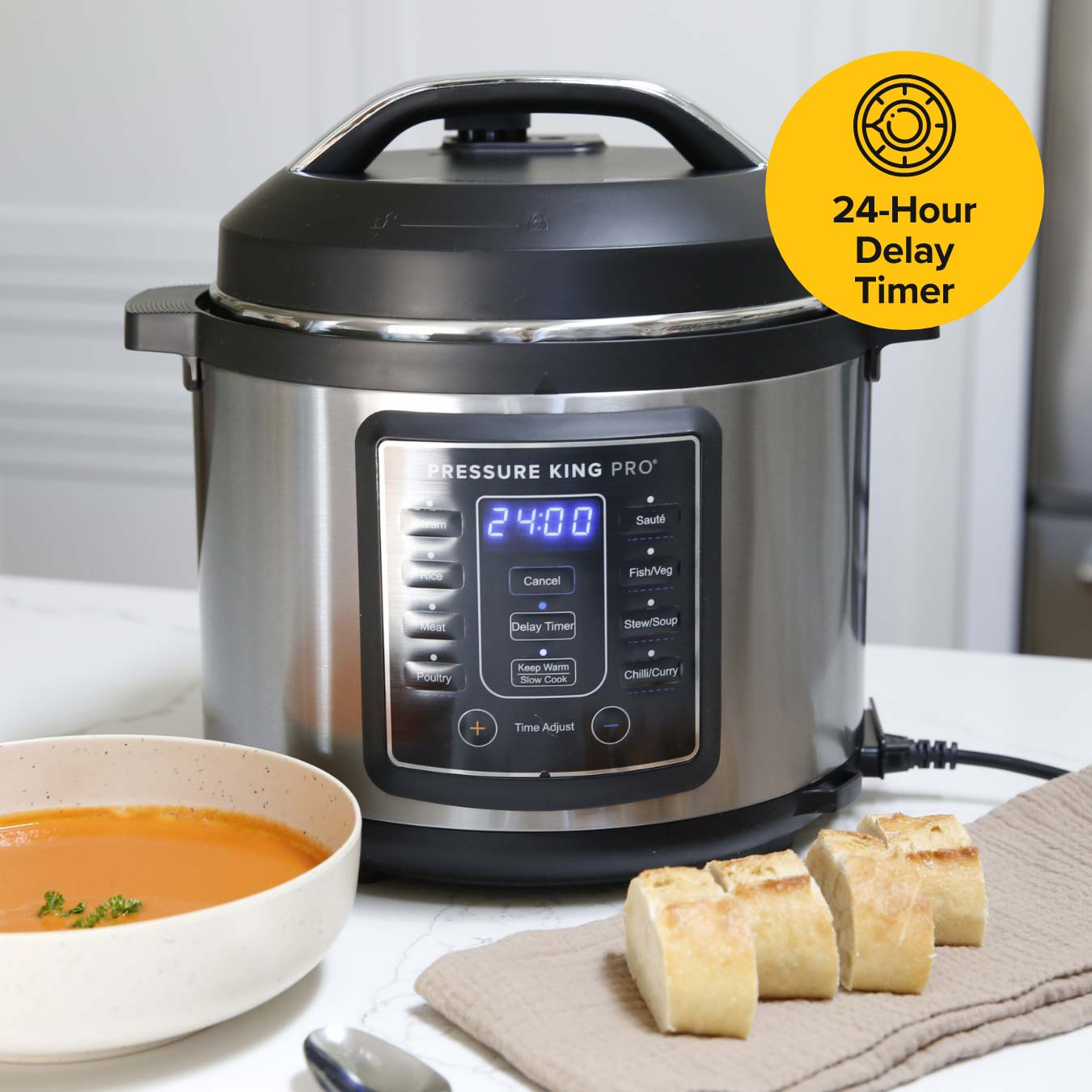 Pressure King Pro 14-in-1 Digital Pressure Cooker 4.8l | 4.8l