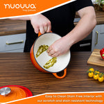 Cast Iron Dutch Oven With Lid Casserole - 24cm (4.7l) | Orange