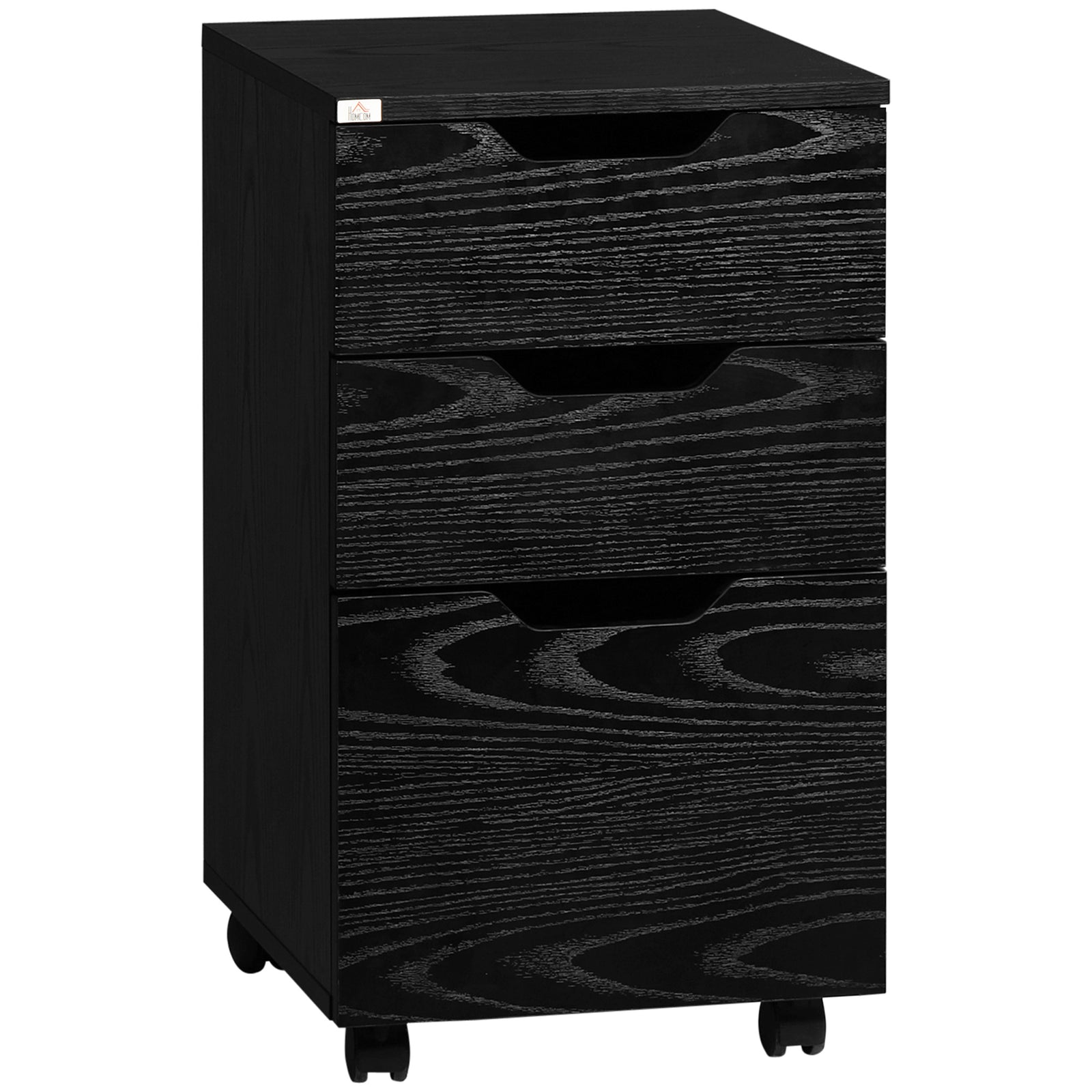 3 Drawer Storage Cabinet Under Desk With Wheels
