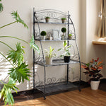 Folding Plant Stand 4 Shelf