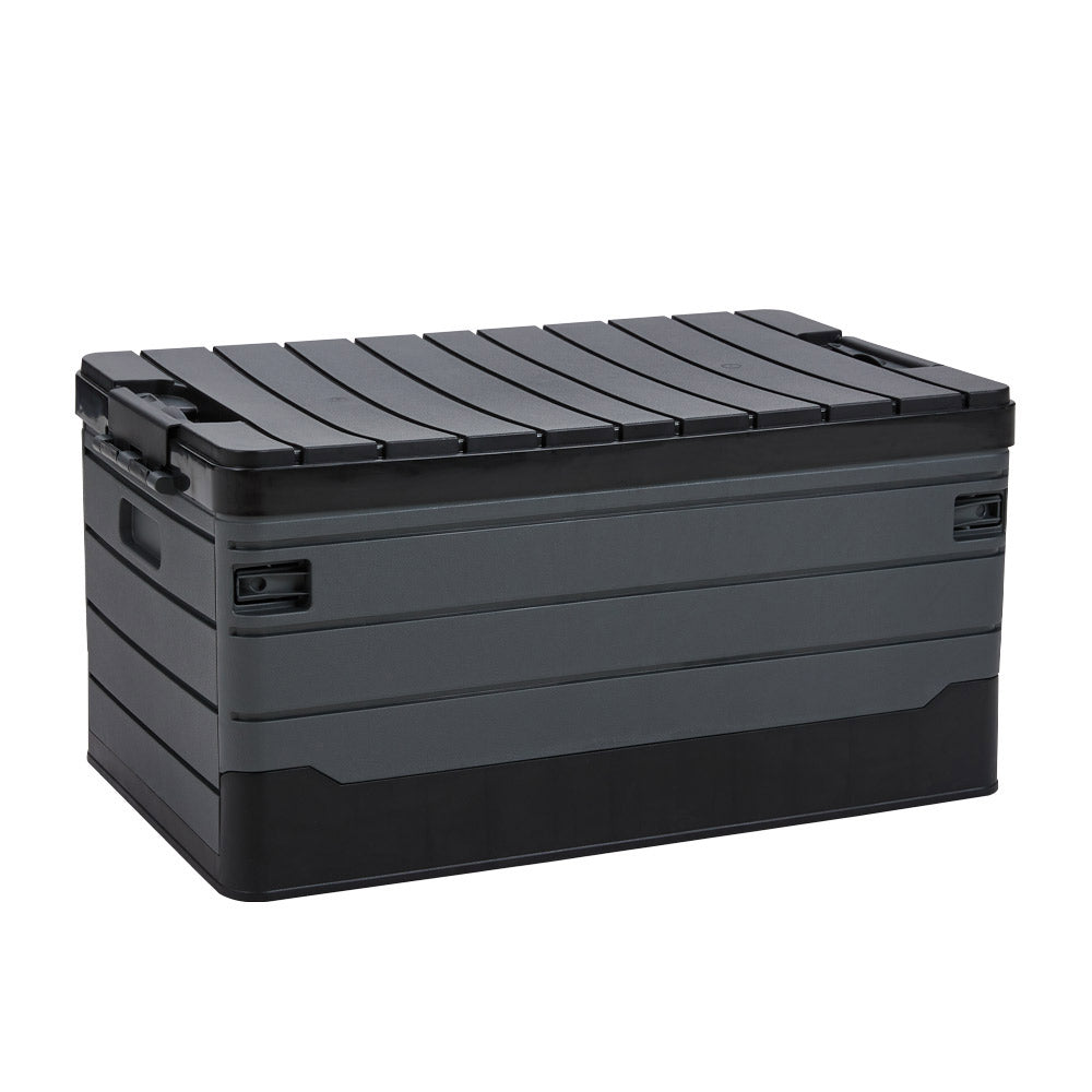 Foldable Camping Storage Box | 60l | Black