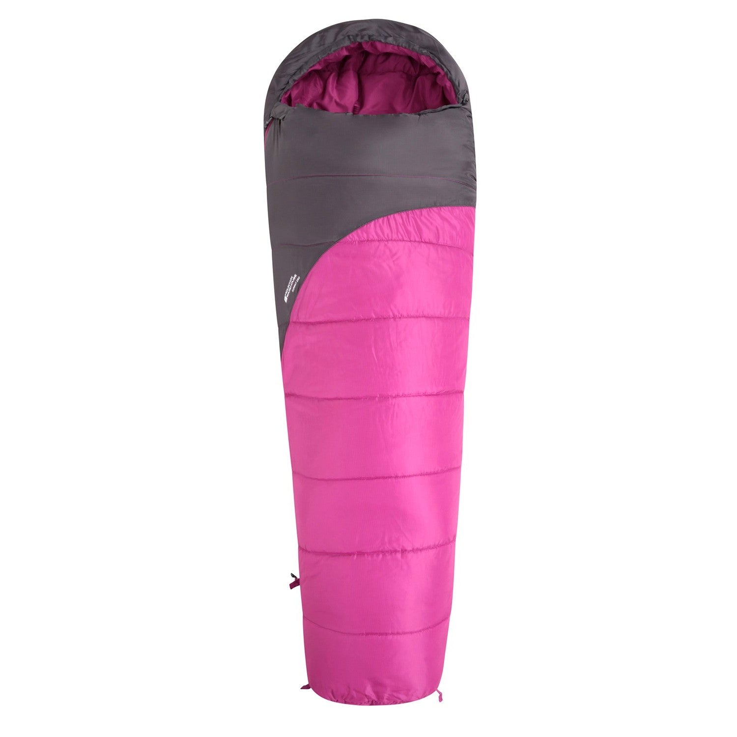 Summit 250 Left Zip Mummy Sleeping Bag | 200cm | Pink